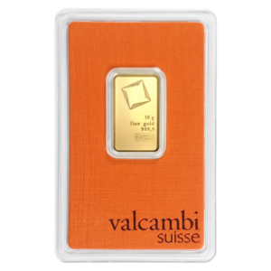 Valcambi Gold Bar 10 gram