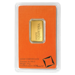 Valcambi Gold Bar 10 gram